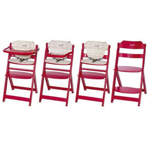 Load image into Gallery viewer, Safety 1st drvena stolica za hranjenje Timba Red lines 2760260000